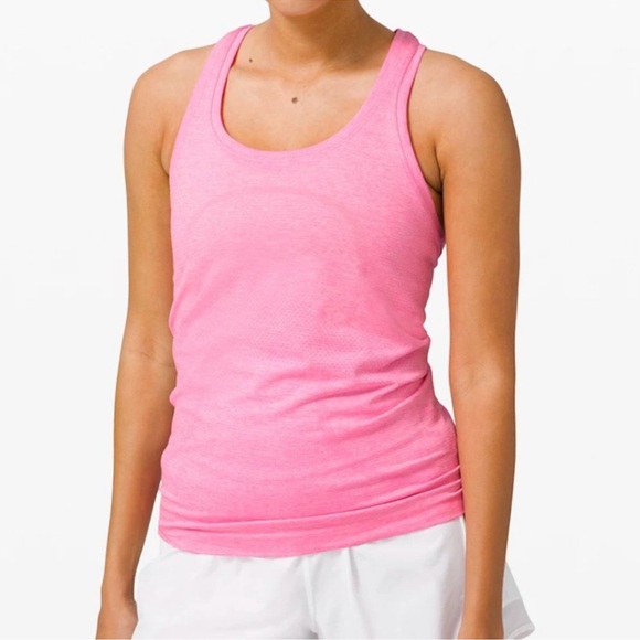Lululemon Rare Dark Prism Pink Swiftly Tank 2.0 WAIST LENGTH - Picture 1 of 6